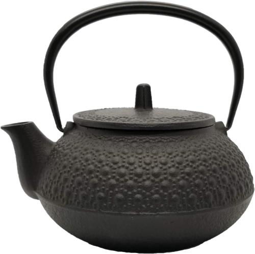 岩鋳 Iwachu 鉄瓶兼用急須 5型新亀甲 黒焼付 0.65L ホーロー無し 直火可 南部鉄器 12804 9,757円