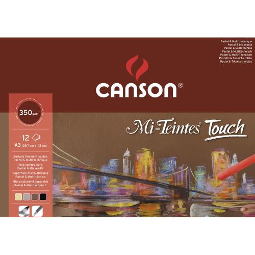 Cansonキャンソン 画用紙 ミタント タッチ パッド A3 005-425