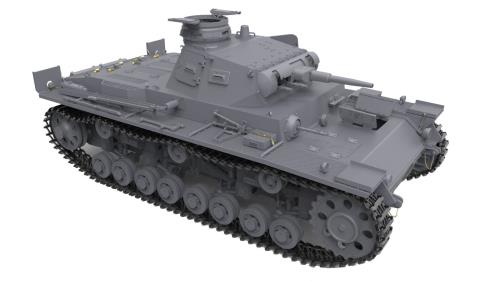 ミニアート 1/35 III号戦車C型 プラモデル