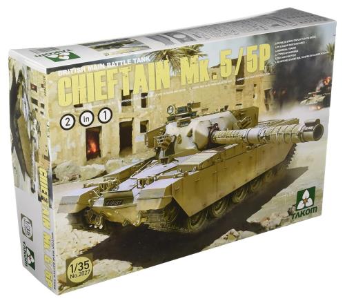 TAKOM 1/35 イギリス主力戦車 チーフテン Mk.5/P 「2 in 1 キット」 プラモデル