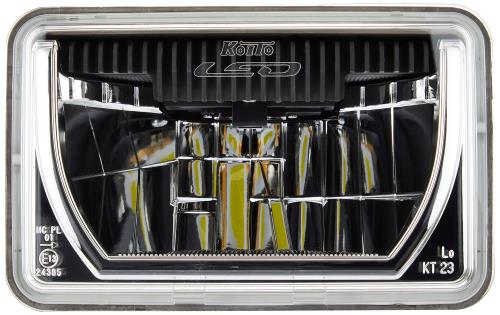 KOITO(小糸製作所) LEDヘッドライト ランプユニット 24V車専用 角型 4灯式 タイプ2:ロー専用 4LEDRSB-2-24