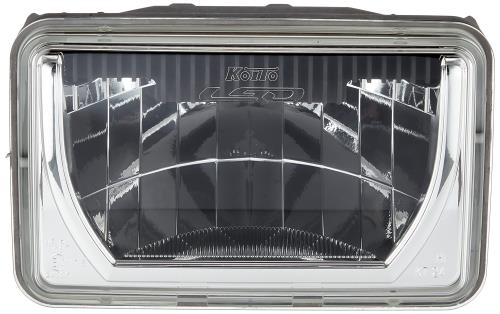KOITO [ 小糸製作所 ] 24V車専用 角型 4灯式 LEDヘッドランプユニット タイプ1:ハイ専用 4LEDRSB-1-24