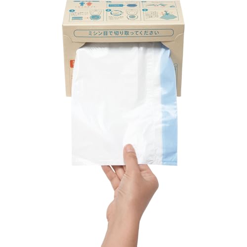 sanwa(サンワ) 非常用トイレ袋 くるくるトイレ100回分 400785