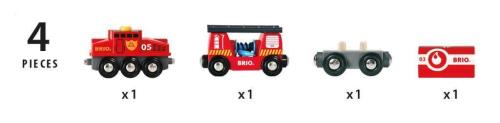 BRIO WORLD レスキューカーゴトレイン 33844_1