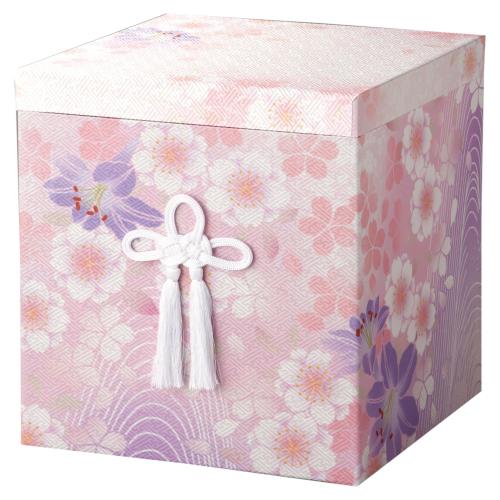 エスケー 骨箱 彩華 ピンクNo.1 11300 7寸用