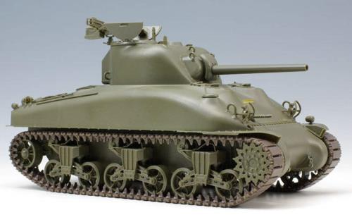 アスカモデル(ASUKAMODEL) 1/35 アメリカ軍 中戦車 M4A1シャーマン (中期型) プラモデル 35-010_1
