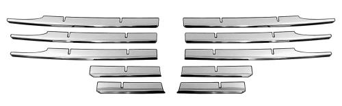 BRIGHTZ アトラス F24 超鏡面ステンレスメッキフロントグリルモール 10PC  TRUCK-M-004  F 24 21653