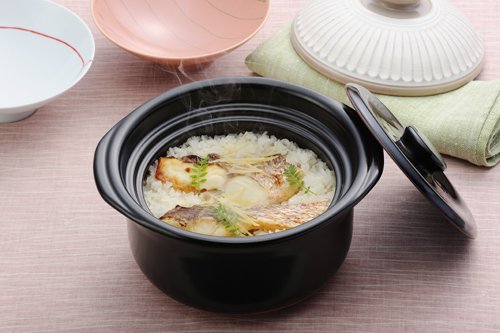 萬古焼 銀峯陶器 菊花 ごはん土鍋 (3合炊き, 飴釉)_2