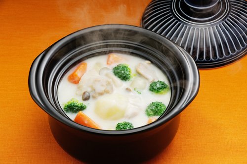 萬古焼 銀峯陶器 菊花 ごはん土鍋 (3合炊き, 飴釉)_5