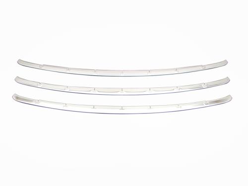 BRIGHTZ プリウス ZVW30 前期 超鏡面ステンレスメッキアンダーグリルモール 3PC Fタイプ  FBUM-MOL-030  ZVW W30 30 22034