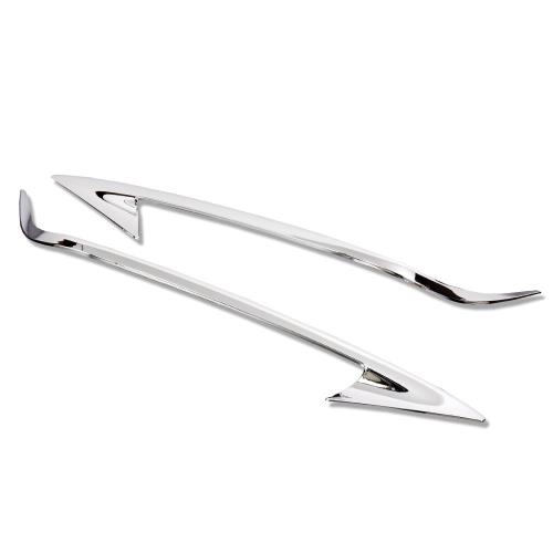 YOURS(ユアーズ): プリウス 50系 前期型専用 テールライトガーニッシュ 2PCS ZVW50 ZVW51 ZVW55 素材:ABS yh707-5606 [2] S