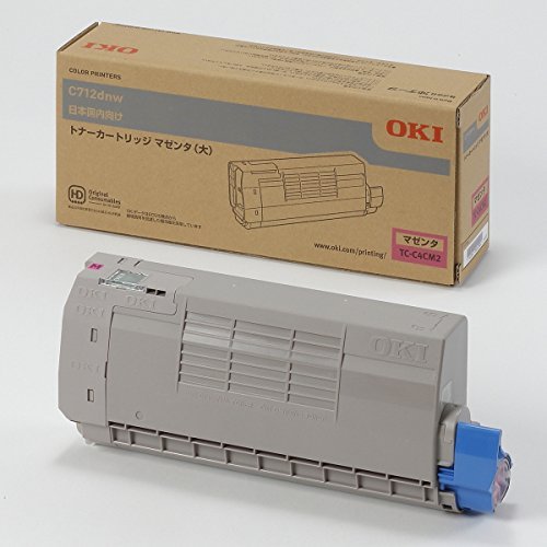 沖データ トナーカートリッジ(大) マゼンタ (C712dnw) TC-C4CM2