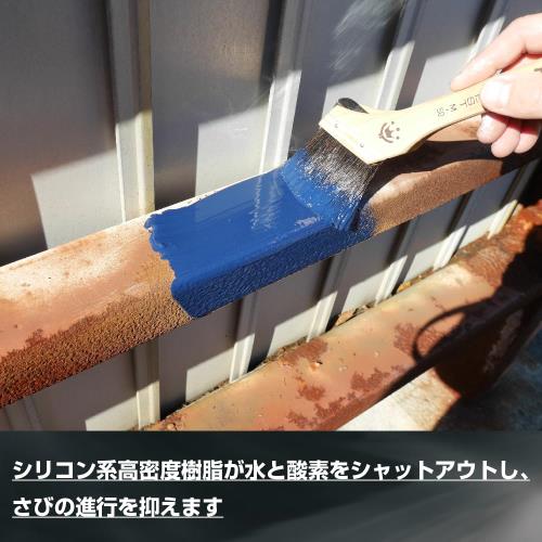 ニッペ ペンキ 塗料 油性シリコンタフ 3.2L グレー（灰） 油性 つやあり 屋内外 日本製 4976124219047_1