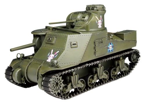 プラッツ ガールズパンツァー劇場版 M3中戦車リー ウサギさんチーム 劇場版です! オリーブドラブ Ver. 1/35スケール 全長約160mm プラモデル GP-33