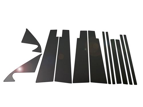 BRIGHTZ プラド 150 151 中期 後期 超鏡面ステンレスブラックメッキピラーパネル バイザー有用 10PC  PIL-BLA-294  GDJ150W GDJ151W GRJ150W GRJ151W TRJ150W GDJ GRJ TRJ GDJ150 GDJ151 GRJ150 GRJ151 TRJ150 J150 J151 ランクル ランドクルーザー ランクルプラド 23480