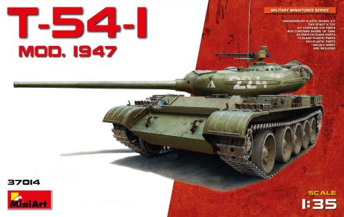 ミニアート 1/35 ソビエト連邦軍 T-54-1 ソビエト中戦車 MOD.1947 プラモデル MA37014 7,300円