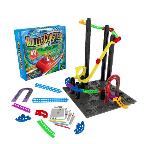 ThinkFun（シンクファン） ゲーム 『 ローラー・コースター・チャレンジ 』 1046 対象年齢6歳~  物理的思考力を育む 論理的思考力を鍛える 知育ゲーム プレゼント（誕生日/クリスマス）