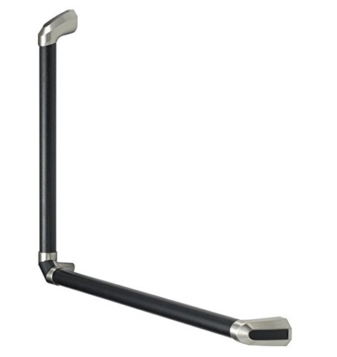 内外 L型手すり moderno dos モデルノ ブラック 600mm×450mm MGーSPー564ーEVD 1セット
