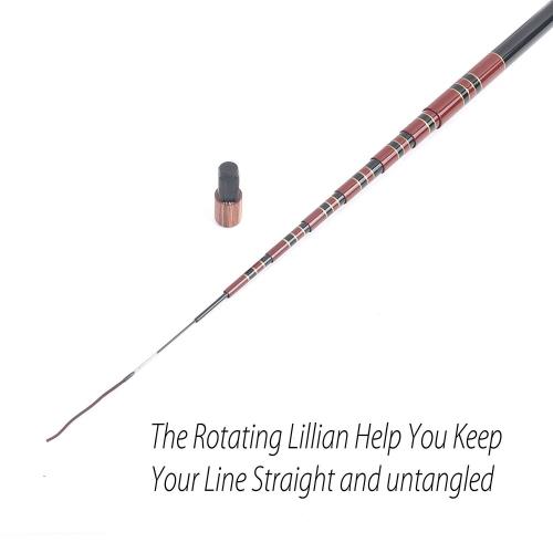 Maxcatch Tenkara rod テンカラロッド フライフィッシングロッド伸縮 カーボンチューブサイズ（10/11/12/13ft） (V-Tenkara 11ft)