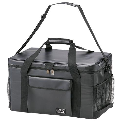 キャプテンスタッグ(CAPTAIN STAG) 保冷バッグ クーラーバッグ ソフトクーラー 容量33L/折り畳み収納可 スーパークールバッグ CSブラックラベル UE-566 6,438円