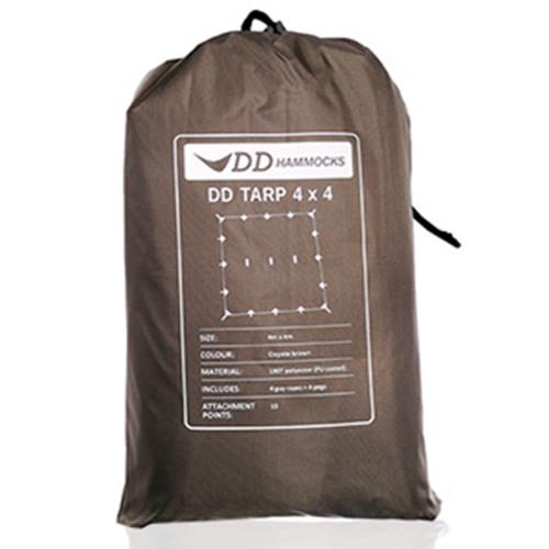 スコットランド発 DD Tarp タープ 4X4 使いやすい正方形のタープ　DDhammocks社製 (Coyote brown) [並行輸入品]