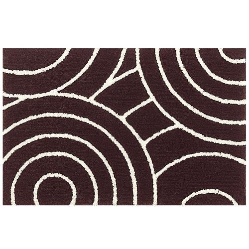 センコー M+home ブロンクス バスマット ブラウン 約55×85cm 抗菌防臭素材・インテリアマットにも 21021