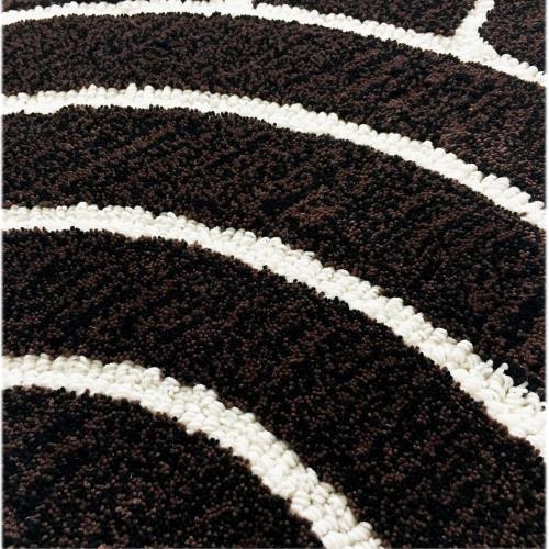 センコー M+home ブロンクス バスマット ブラウン 約55×85cm 抗菌防臭素材・インテリアマットにも 21021_1