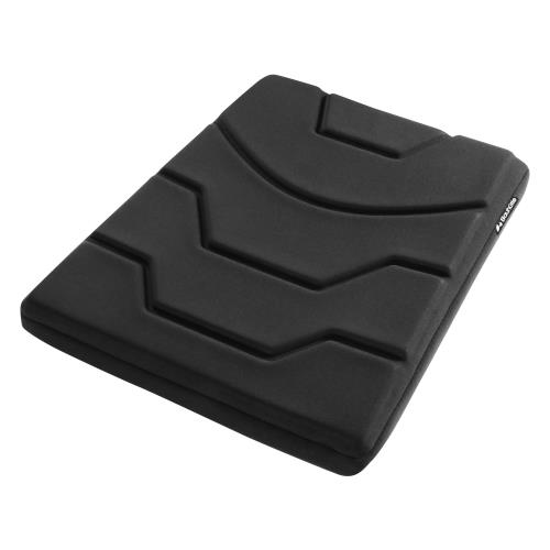 Bauhutte ( バウヒュッテ ) ゲーミング座布団 ゲーミングチェア専用設計 ゲルとウレタン2種(低反発・高反発)の4層構造 柔らかさ＆安定性を両立 お尻が痛くなりにくい 椅子 クッション ブラック BC-100G-BK