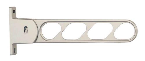 ナスタ(NASTA) 屋外物干 KS-DA403AB-ST ステンカラー 2本入り 本体: 奥行40cm 本体: 高さ15cm 本体: 幅3.2cm