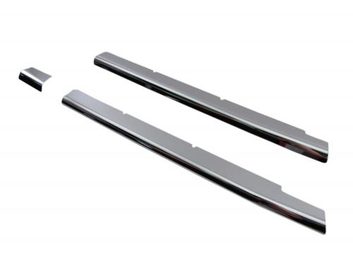 BRIGHTZ フレアワゴンカスタムスタイル MM53S 超鏡面ステンレスメッキフロントバンパーモール 3PC FBUM-MOL-077 MM53 MM M53 53 フレアワゴン カスタムスタイル フレア ワゴン カスタム スタイル 28610