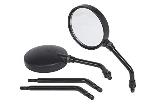 スペシャルパーツ武川 Zミラー左右セット (ショートミドルアーム付) M10×P1.25 逆ネジ 汎用 06-01-1129