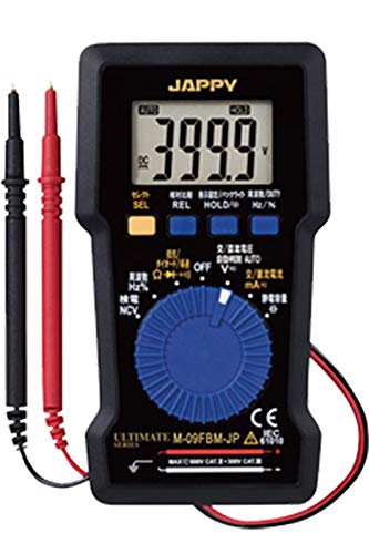 JAPPY マグネット付デジタルマルチメータ M-09FBM-JP