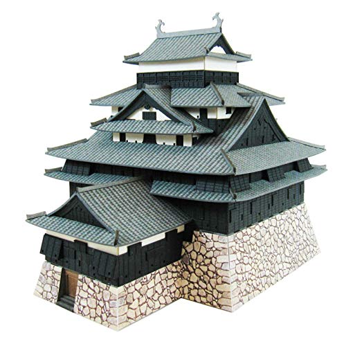 さんけい みにちゅあーとキット 名城シリーズ 1/300 国宝 松江城 ペーパークラフト MK04-06