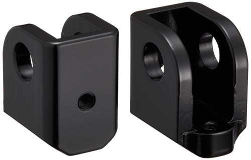 キジマ(Kijima) バイクパーツ ステップコンバージョンブラケットセット ブラック ソフテイルモデル 2018年~ HD-05385