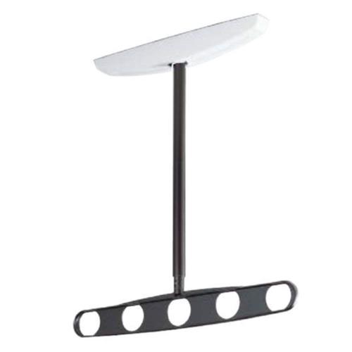 ナスタ(NASTA) 屋外物干 天井取付タイプ 540mm~ 900mm KS-DA516AT-DB ダークブロンズ 本体: 奥行54cm 本体: 高さ5cm 本体: 幅51.6cm