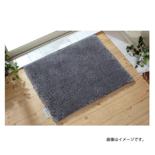橋爪商店 浴室足ふきマット ライトグレー 約60cm×90cm コージーアップ バスマット_6