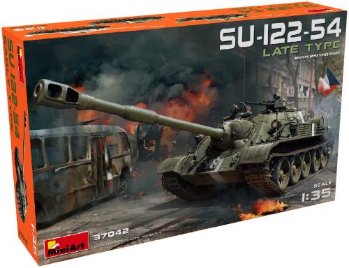 ミニアート(Miniart) 1/35 ソ連軍 SU-122-54後期型 プラモデル MA37042