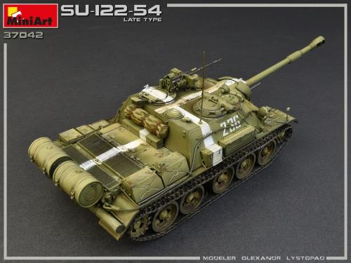ミニアート(Miniart) 1/35 ソ連軍 SU-122-54後期型 プラモデル MA37042_3