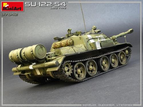 ミニアート(Miniart) 1/35 ソ連軍 SU-122-54後期型 プラモデル MA37042_4