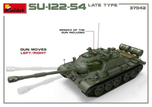 ミニアート(Miniart) 1/35 ソ連軍 SU-122-54後期型 プラモデル MA37042_6