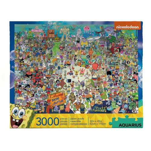 Nickelodeon（ニコロデオン）SpongeBob（スポンジ・ボブ）Square Pants Cast (キャスト) 3000 Piece Jigsaw Puzzle（3000 ピース ジグソーパズル） [並行輸入品] 10,938円