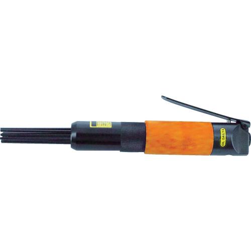トラスコ中山(TRUSCO) 軽量エアー式タガネ 3Φ×125mm用 振動吸収グリップを採用 異物混入を防ぐエアフィルター標準装備 耐久性の高いワイヤーブレードホース 溶接後のスラグ・スパッタ落とし 凸凹面のある金属面の錆び取り・塗装落とし TS-16A