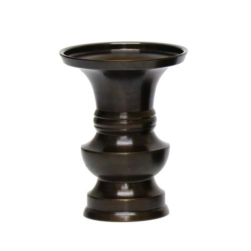 仏具8点セット 中サイズ [おりん・香炉・ローソク立て・花立て・仏器・茶器・マッチ消し・香炉灰]_3