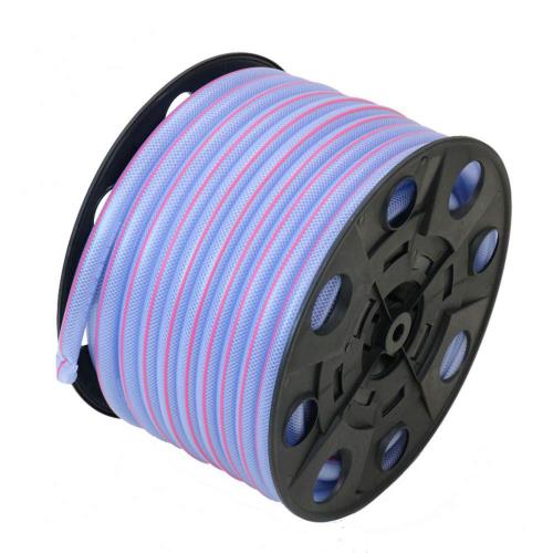 カクイチ 内径18mm 外径23mm 50m巻き FUNホース F121C 透明糸入り巻き クリアー+ピンクライン