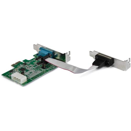 StarTech.com RS232Cシリアル2ポート増設PCIeカード 16950 UART 標準ロープロファイルに対応 921.4kbps Windows/Linux対応 PEX2S953LP_4