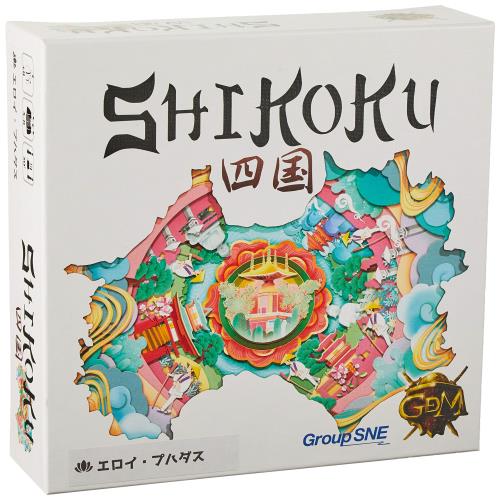 グループSNE 四国 (3-8人用 30分 8才以上向け) ボードゲーム