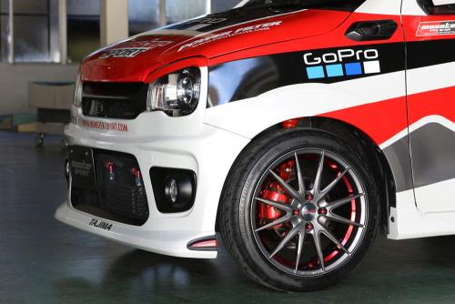MONSTER SPORT ヘプタゴンホイールナット Type-2 M12×P1.25 16個セット レッド 軽自動車 コンパクトカー スズキ 日産 スバル 684516-0020R_1