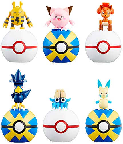 メガコンストラックス ポケモン モンスターボール ブロック 332ピース B mixアソート 12個入り BOX販売 FPM00-987B_1