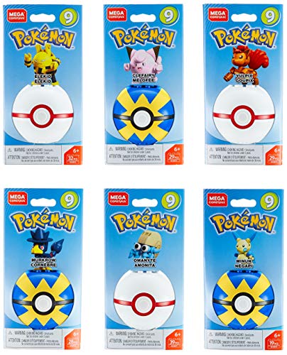 メガコンストラックス ポケモン モンスターボール ブロック 332ピース B mixアソート 12個入り BOX販売 FPM00-987B_2