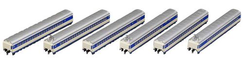 TOMIX Nゲージ 0 1000系東海道 ・ 山陽新幹線増結セットB 6両 98682 鉄道模型 電車